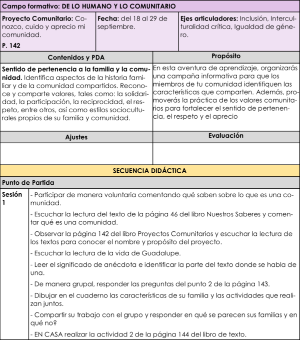 Planeación y Cuadernillo SEPTIEMBRE 1er Grado - Imagen 8