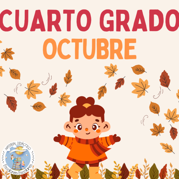 Planeación y Cuadernillo OCTUBRE 4to Grado