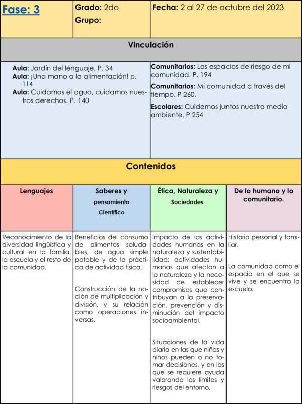 Planeación y Cuadernillo OCTUBRE 2do Grado - Imagen 14
