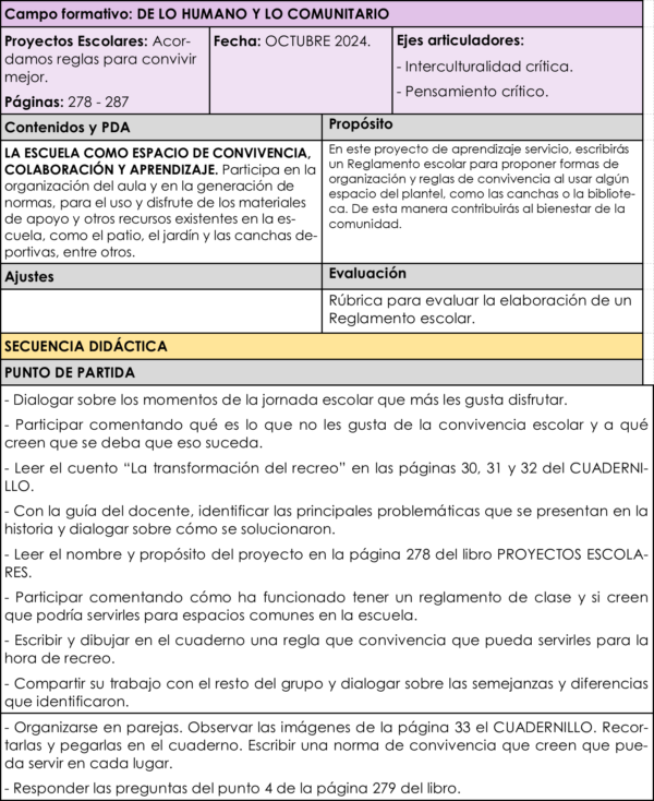 Planeación y Cuadernillo OCTUBRE 3er Grado - Imagen 8