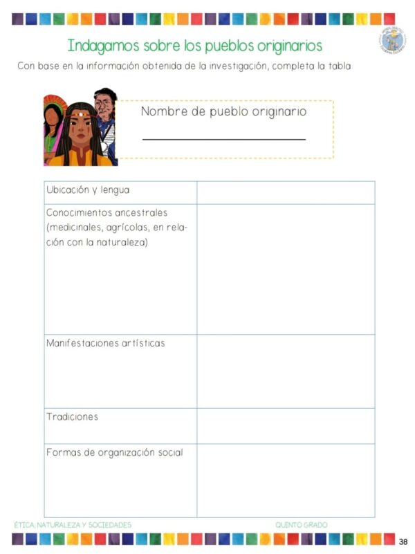 Planeación y Cuadernillo Noviembre 5to Grado - Imagen 4