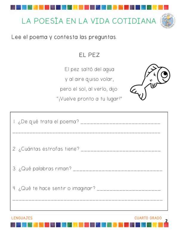 Planeación y Cuadernillo MAYO 4to Grado - Imagen 2