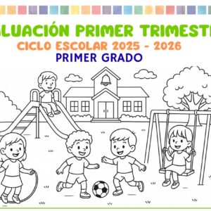 1er grado evaluación primer trimestre