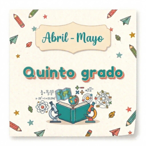 5to grado – abril mayo
